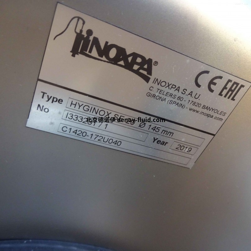 INOXPA伊诺帕应诺派Hyginox SE-20E食品级螺杆泵介绍 INOXPA伊诺帕应诺派Hyginox SE-20E食品级螺杆泵介绍