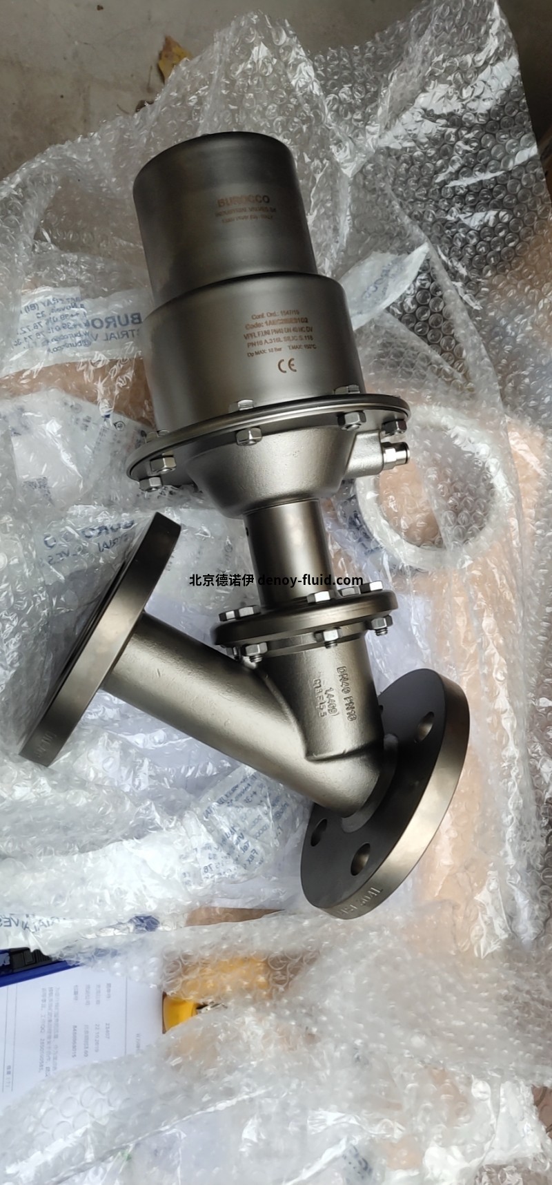 Burocco不锈钢阀门DN40