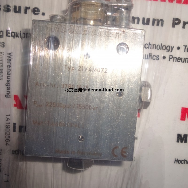 Maximator高压泵S150D可用于采矿和建筑行业 Maximator高压泵S150D可用于采矿和建筑行业