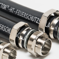 Lippmann 中高温软管HT400温度范围为 -20°C - +400°C