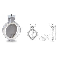 warex valve DKZ110适用于固体液体和气体介质