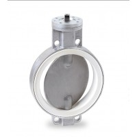 Warex Valve DKZ110 DKZ110R对夹式蝶阀自由轴端百叶窗手柄