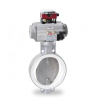 Warex Valve对夹式蝶阀DKZ110H DKZ110DZ免维护设计手动变速箱